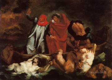  cezanne - The Barque of Dante after Delacroix Paul Cezanne